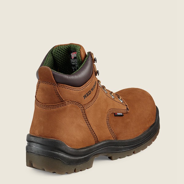 Safety Støvler Herre - Red Wing King Toe® - 6-Inch Insulated Waterproof Toe - Brune - IKLAWX-530